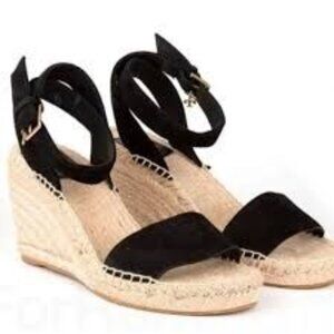 EUC Tory Burch Laurel Espadrille Wedge sandals